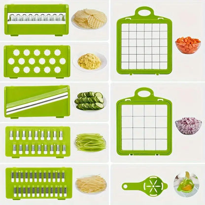 Smart Vege Cutterᴹᵀ 時短キッチン用 ベジカッターセット（コンテナ付き）
